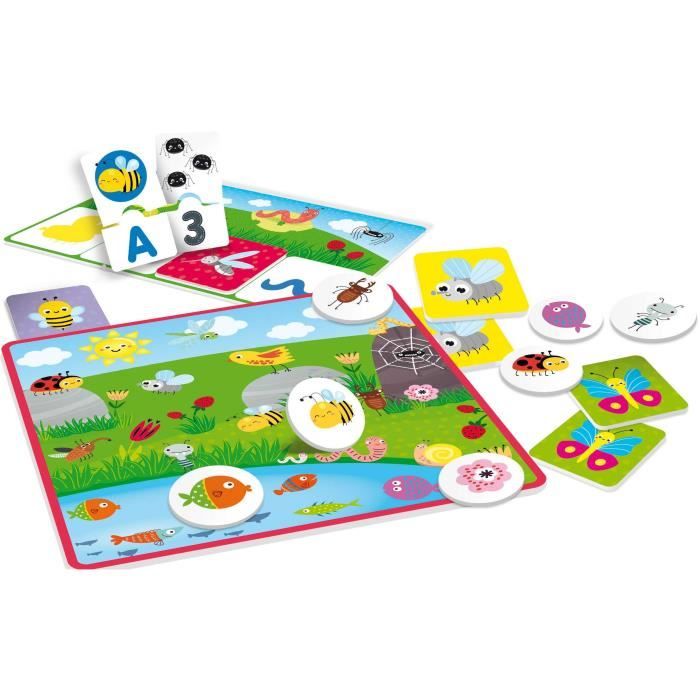 Collection de 10 jeux éducatifs - CAROTINA BABY - Tour d'équilibre, Puzzle évolutif