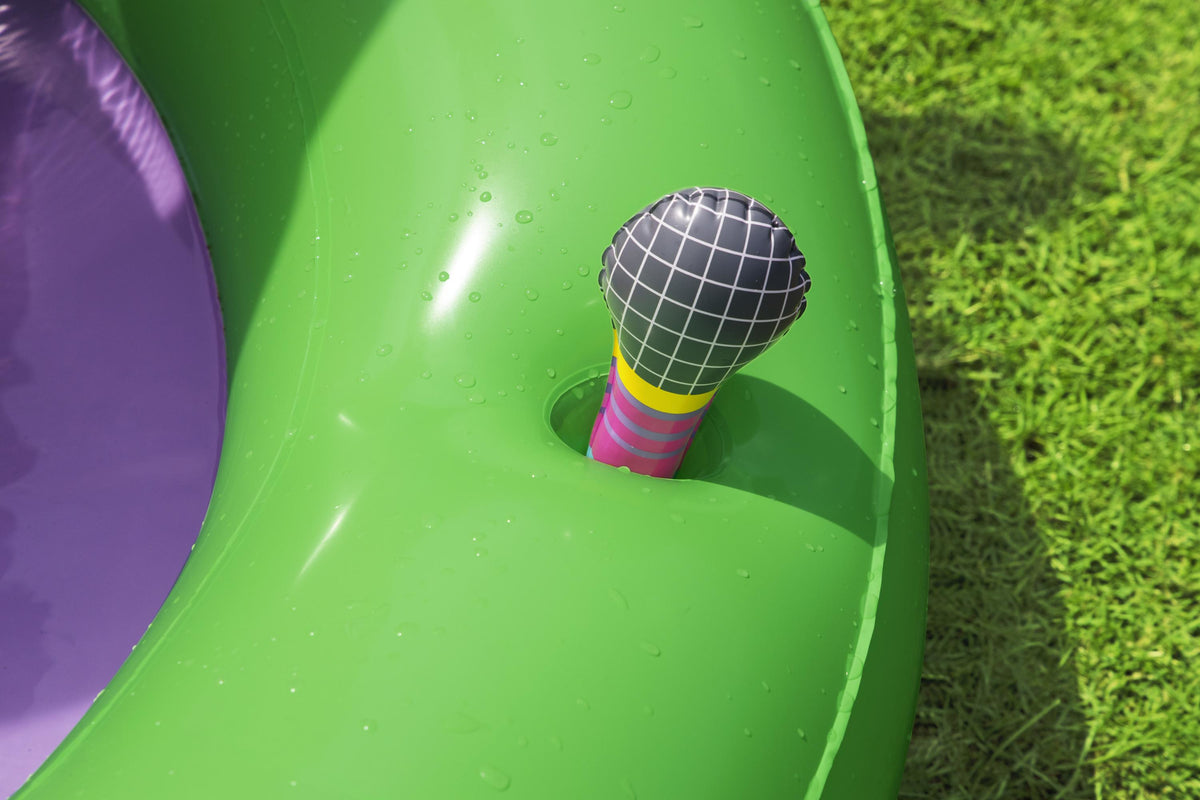 Aire de jeu gonflable - Bestway - Sing'n Splash - 295 x 190 x 137 cm - pataugeoire