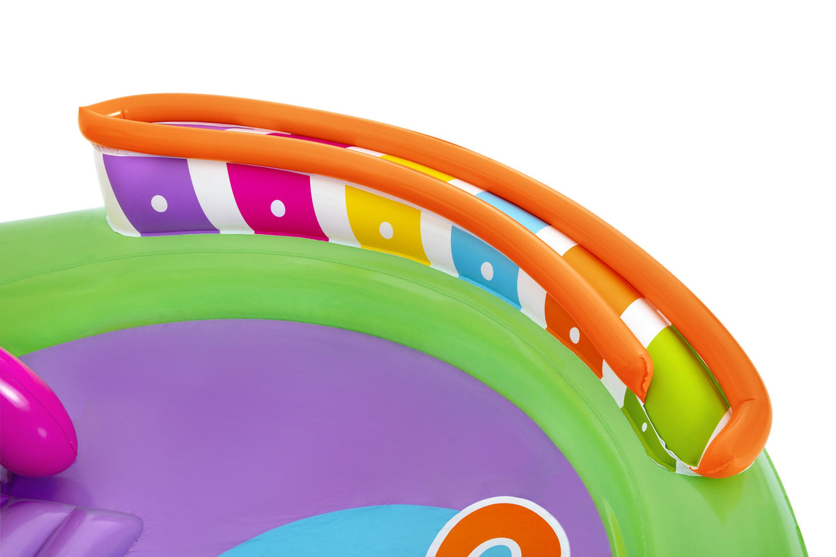 Aire de jeu gonflable - Bestway - Sing'n Splash - 295 x 190 x 137 cm - pataugeoire