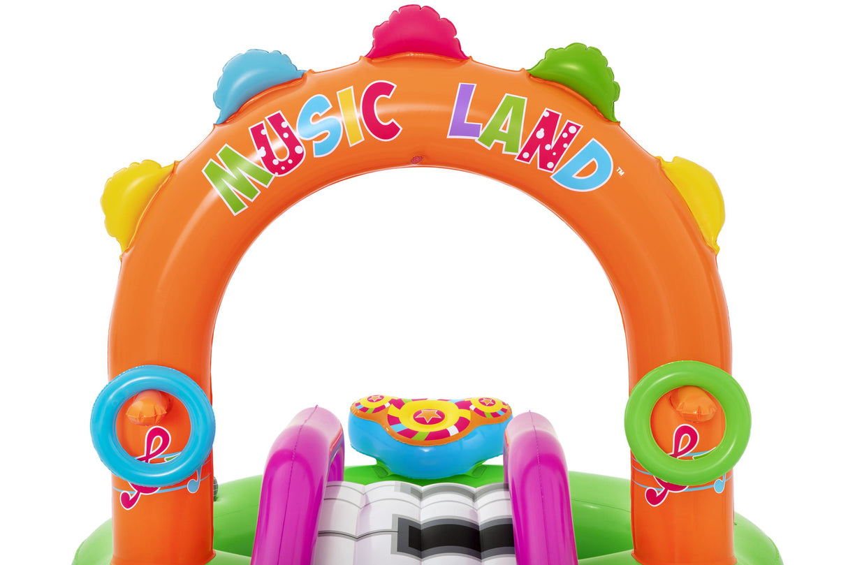 Aire de jeu gonflable - Bestway - Sing'n Splash - 295 x 190 x 137 cm - pataugeoire