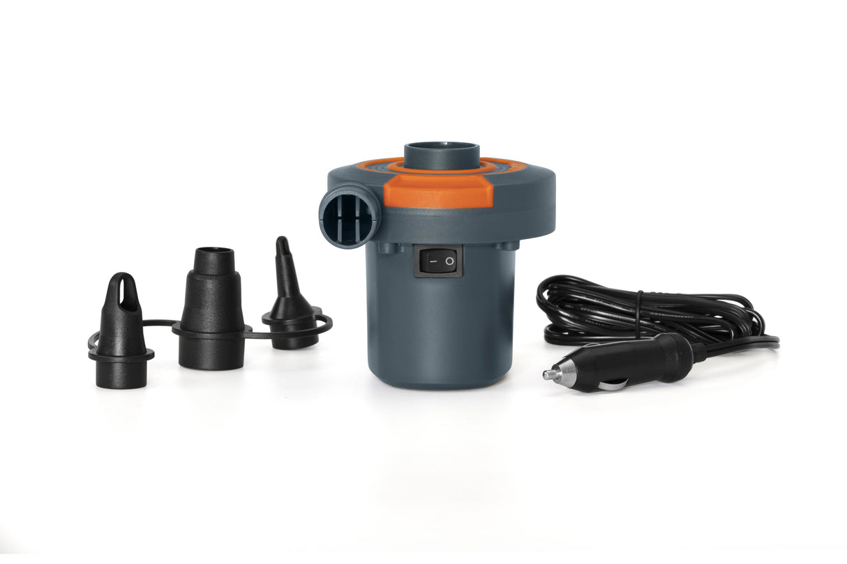 BESTWAY Pompe a air électrique / gonfleur Sidewinder branchement secteur et allume-cigares - 490 L/mn