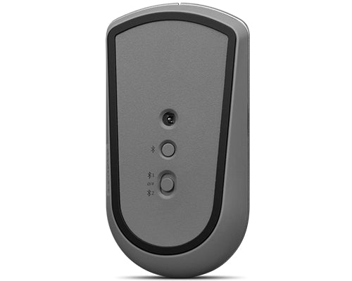 Souris sans fil LENOVO 600 Silent - Bluetooth 5.0 - Double connexion - Silencieuse - Gris