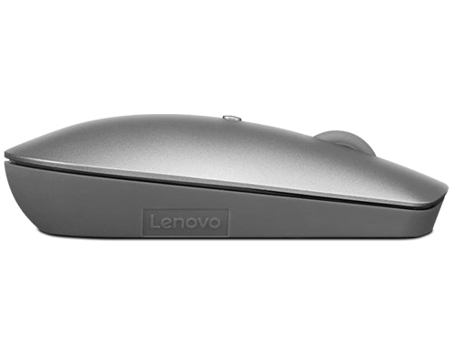 Souris sans fil LENOVO 600 Silent - Bluetooth 5.0 - Double connexion - Silencieuse - Gris