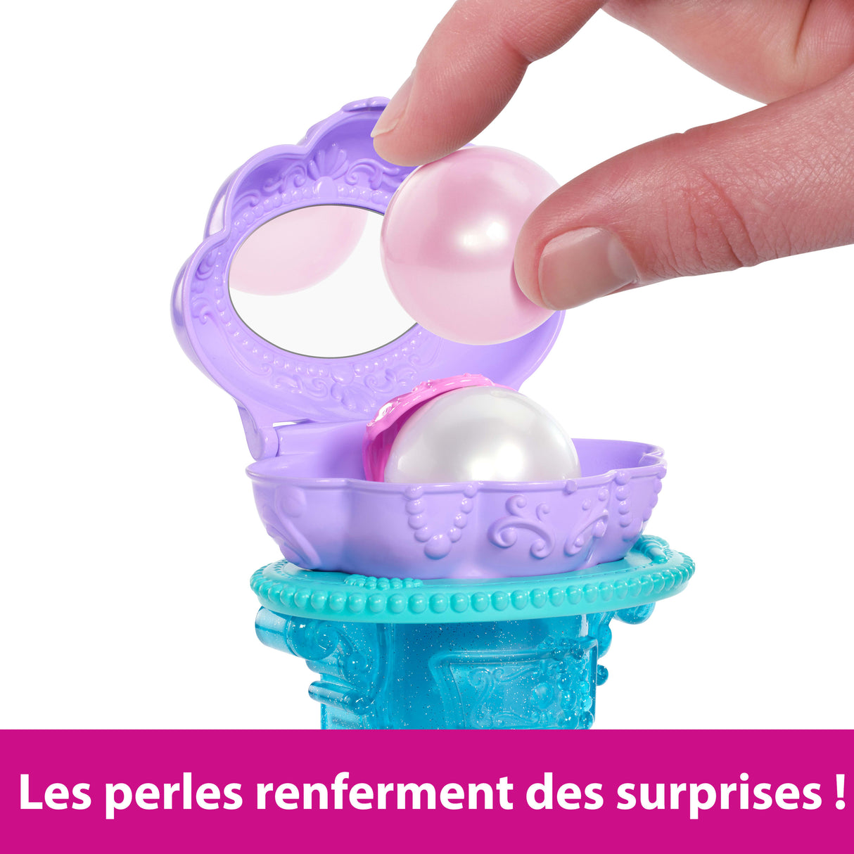 Princesses Disney-Ariel Secrets De Perle-Coffret Poupée Et 5 Surprises - 3ans +- JBF86