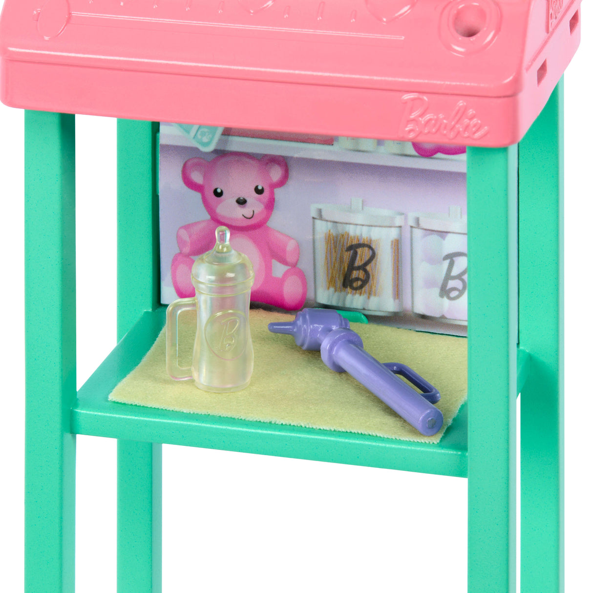 Barbie-Coffret Barbie Pédiatre-Poupée Blonde Et Poupée Bébé - 3 ans+- JCR72