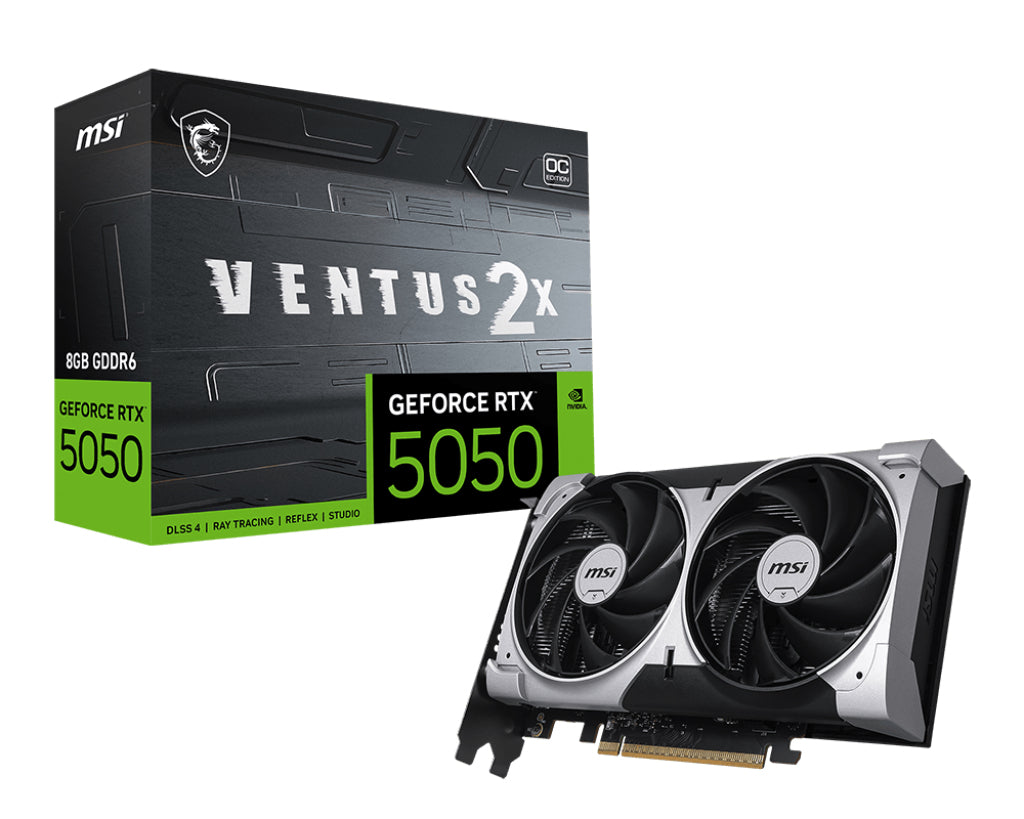 Carte Graphique MSI GeForce RTX 5050 Ventus 2X OC