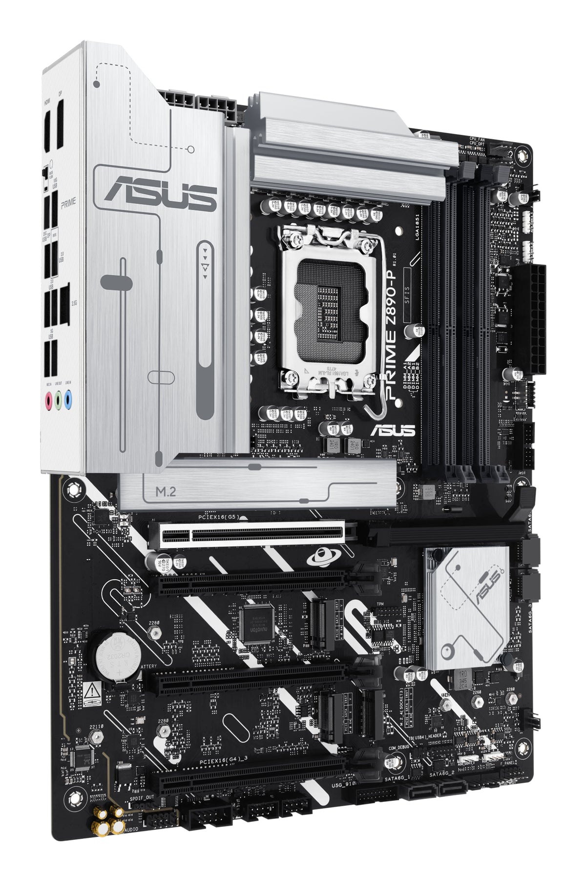 Carte mere - ASUS - PRIME Z890-P - Socket LGA1851 - PCIe 5.0 - RGB