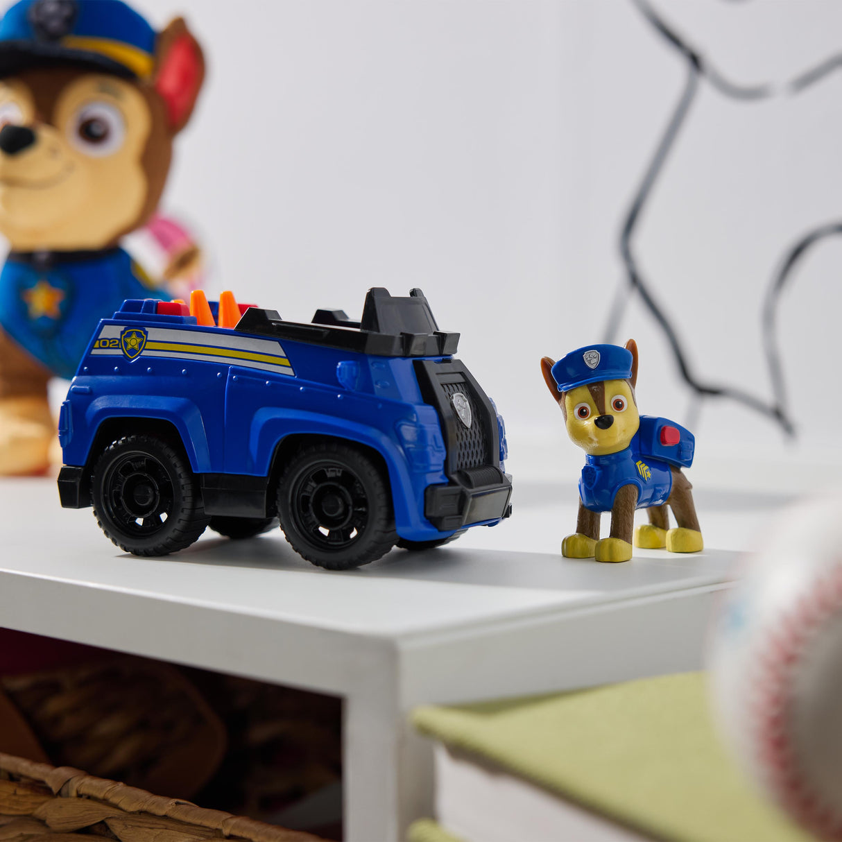 SPIN MASTERVEHICULE + FIGURINE CHASE La Pat' Patrouille