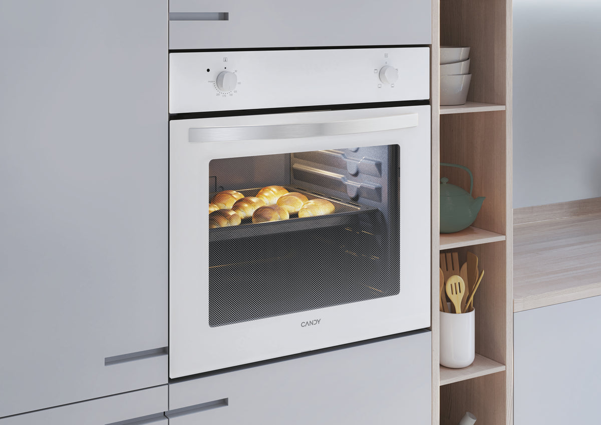 Four encastrable CANDY FIDC B100 - Nettoyage manuel - Convection naturelle - 70L - Blanc - Classe A
