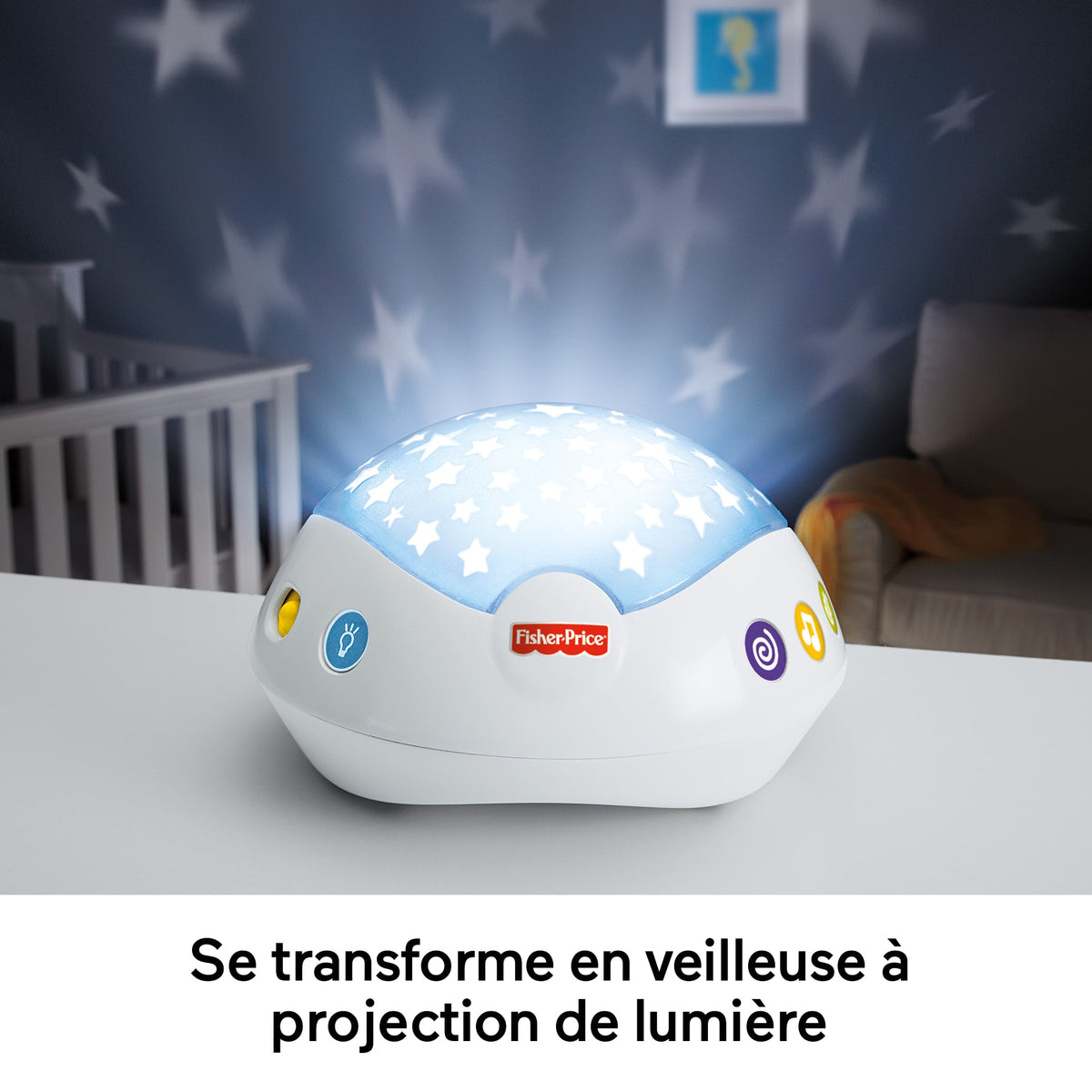 Fisher-Price - Mobile Doux Reves Papillon - Mobile lit bébé - 0 ans et + CDN41