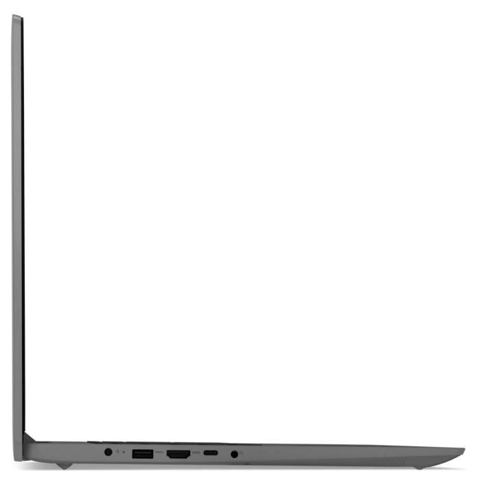 PC Portable LENOVO IdeaPad 3 17IAU7 | Sans Windows - 17'' HD + - Core i5-1235U - RAM 8 Go - SSD 512 Go - AZERTY