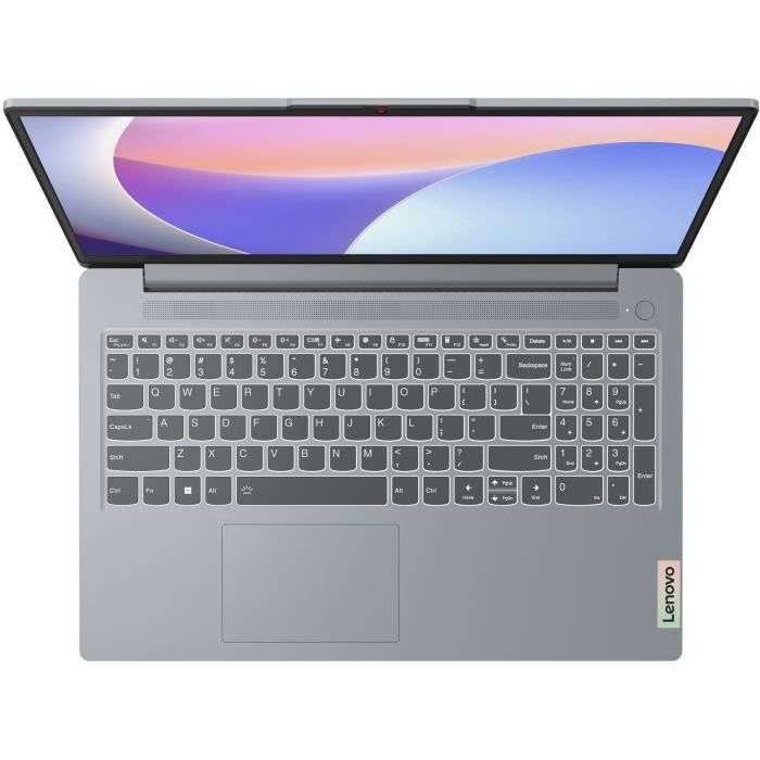 PC Portable LENOVO IdeaPad Slim 3 15IAN8| Sans Windows - 15'' FHD - Core i3-N305 - RAM 8 Go - SSD 512 Go - AZERTY