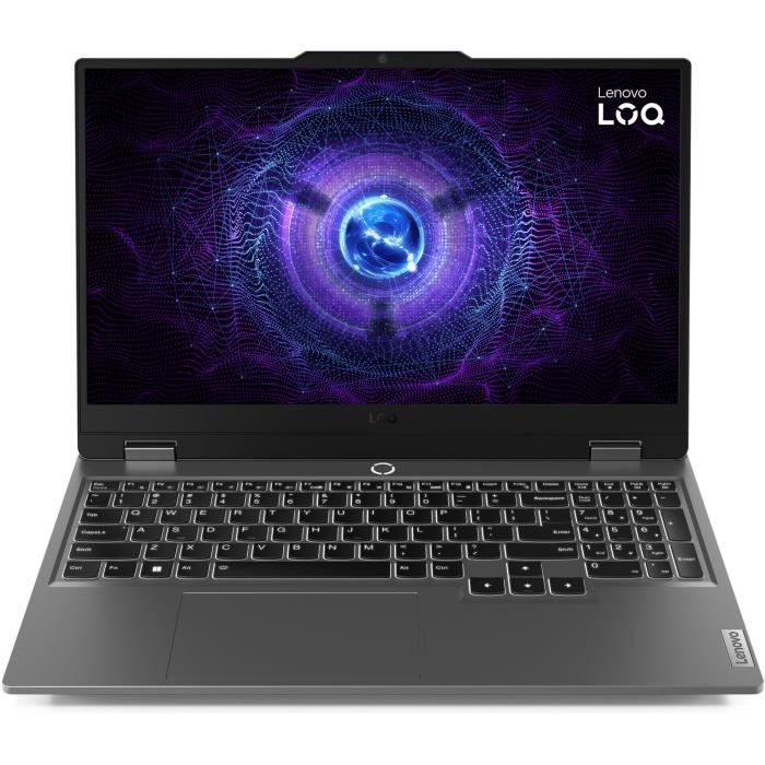 PC Portable Gamer LENOVO LOQ 15IAX9 | Sans Windows - 15,6'' FHD 144Hz - Core i512450H - RTX 4050 105W - RAM 24Go - SSD 512Go AZERTY