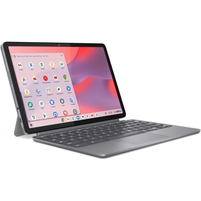 PC Tablette 2 en 1 LENOVO Chromebook Duet 11M889 | Chrome OS - 10,95 WUXGA - MTK Kompanio 838 - RAM 8 Go - SSD 128 Go - AZERTY