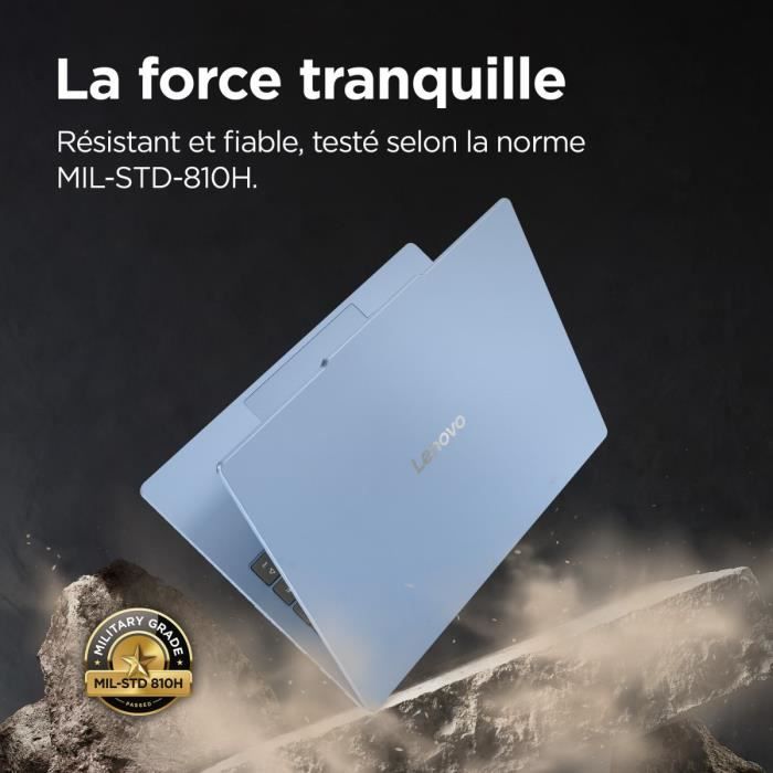 PC Portable LENOVO IdeaPad Slim 5 13ARP10 Sans Windows 13,3 WUXGA - Ryzen 7 7735HS - RAM 16Go - 512Go - Aluminium - AZERTY - Bleu
