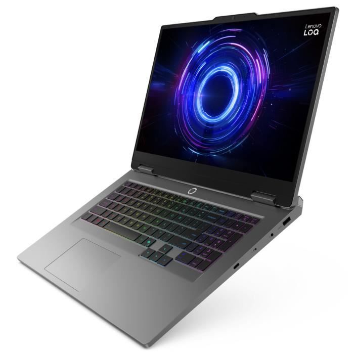 PC portable Gamer LENOVO LOQ 17IRX10 | Sans Windows - 17'' FHD 165hz - Core i7-13650HX - RTX 5060 115W - RAM 16 Go - SSD 512 Go