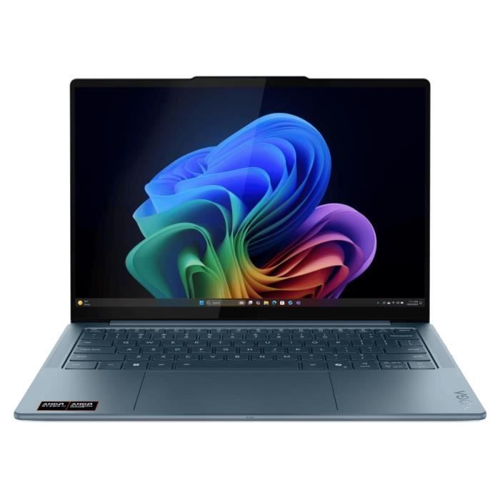 PC portable LENOVO Yoga Slim 7 14AKP10 | Windows 11 - Copilot + - 14 WUXGA OLED - Ryzen7 AI 350 - 32 Go - 1 To - Aluminium - AZERTY