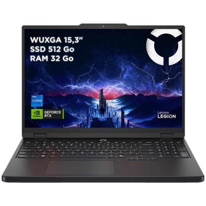 PC portable Gamer LENOVO Legion 5 15IRX10 | Sans Windows - 15,3 165 Hz IPS - Core i7-13650HX - RTX 5070 115W - 32 Go - 512 Go