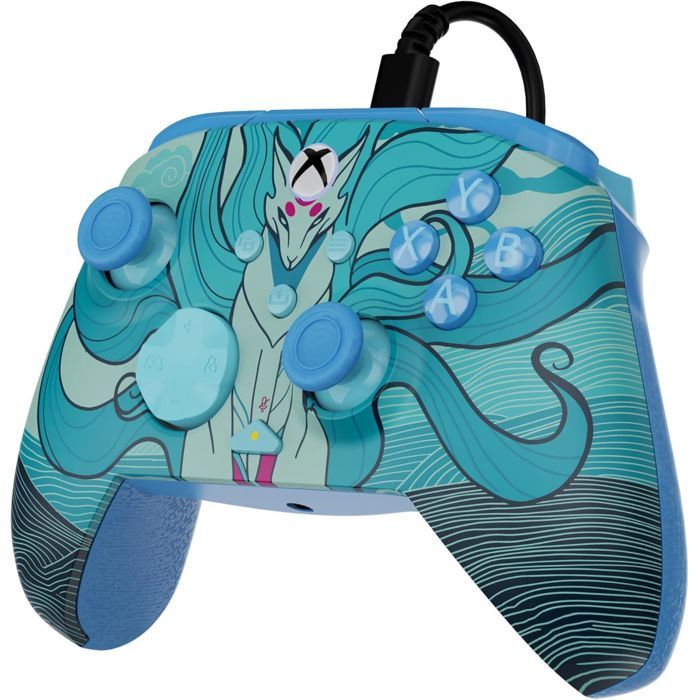 Manette de jeu - Xbox - Rematch Advanced - Filaire - Blue Kitsune - Compatible PC - Turtle Beach