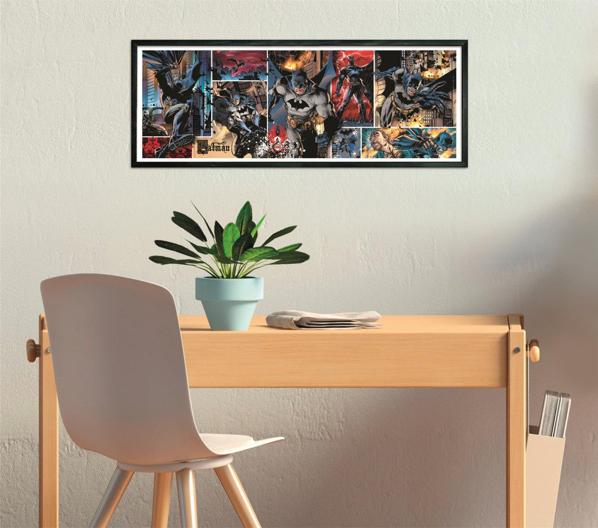 CLEMENTONI - Compact 1000 pieces Panorama - Batman