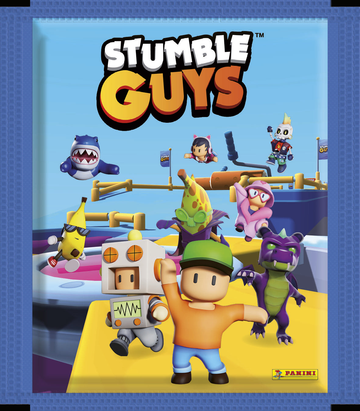 Album stickers - PANINI - Stumble Guys - Collection officielle - 204 stickers dont 110 spéciaux
