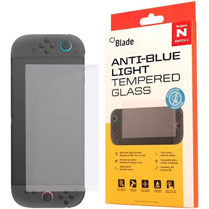 Verre trempé anti-lumiere bleue - Nintendo Switch 2