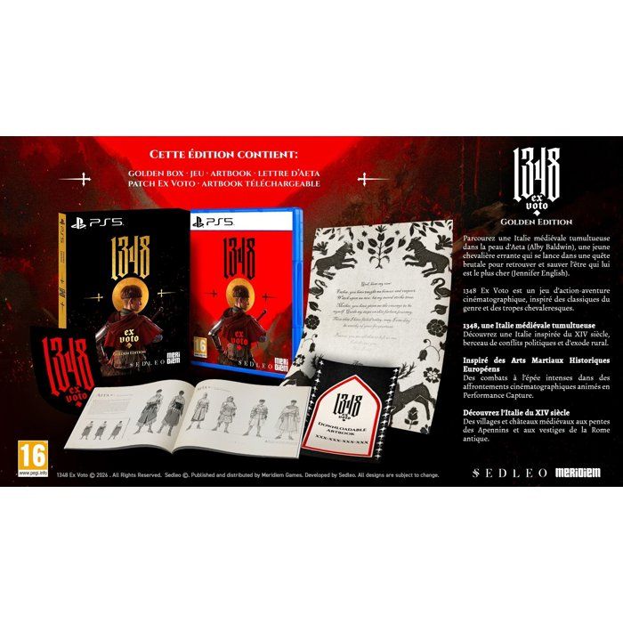 1348 Ex Voto - Golden Edition - Jeu PS5