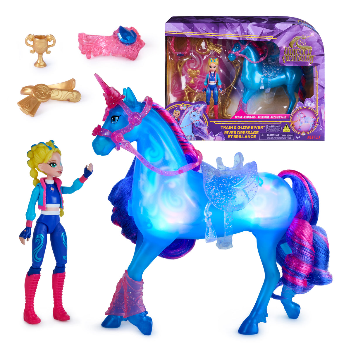 Playset intéractif - River & Isabel - a partir de 4 ans - Unicorn Academy