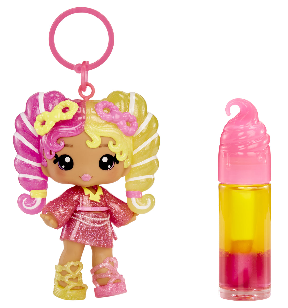 Yummiland Lip Gloss Doll - Color Change Combo - Mila Mallows
