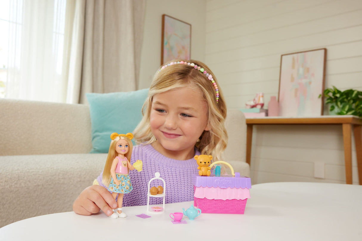 Coffret Chelsea - Tea Party - des 3 ans - Barbie - JJB40