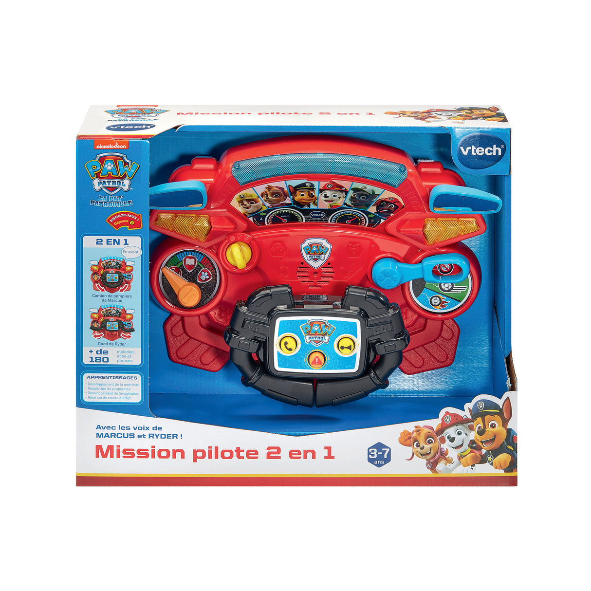 VTECH PAT PATROUILLE - MISSION PILOTE 2 EN 1