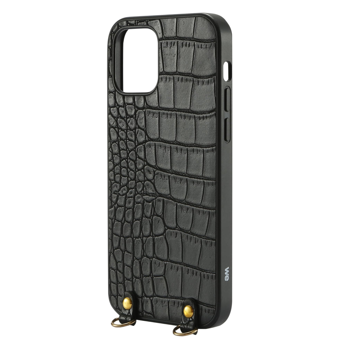 We Coque de protection AVEC TOUR DE COU APPLE IPHONE 12 Noir