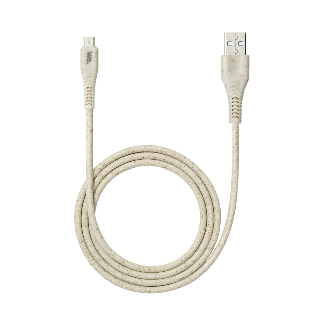 C ble micro USB/USB A bisourcé avec 30% de matières recyclées - 1m - Packaging é