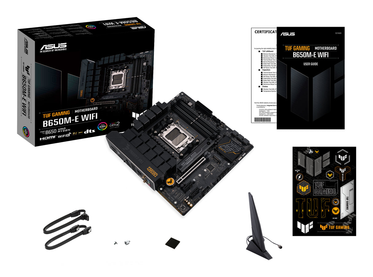 Carte Mère Asus Tuf Gaming B650M-E WiFi (AM5) Micro ATX