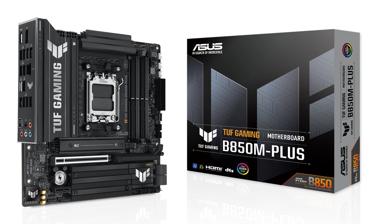 Carte mere - ASUS - TUF GAMING B850M-PLUS - AMD B850 - Emplacement AM5 micro ATX