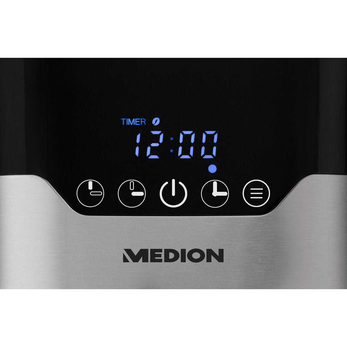 Cafetiere filtre programmable avec carafe - MEDION - MD 18458 - isotherme - 900W - 1,2 L
