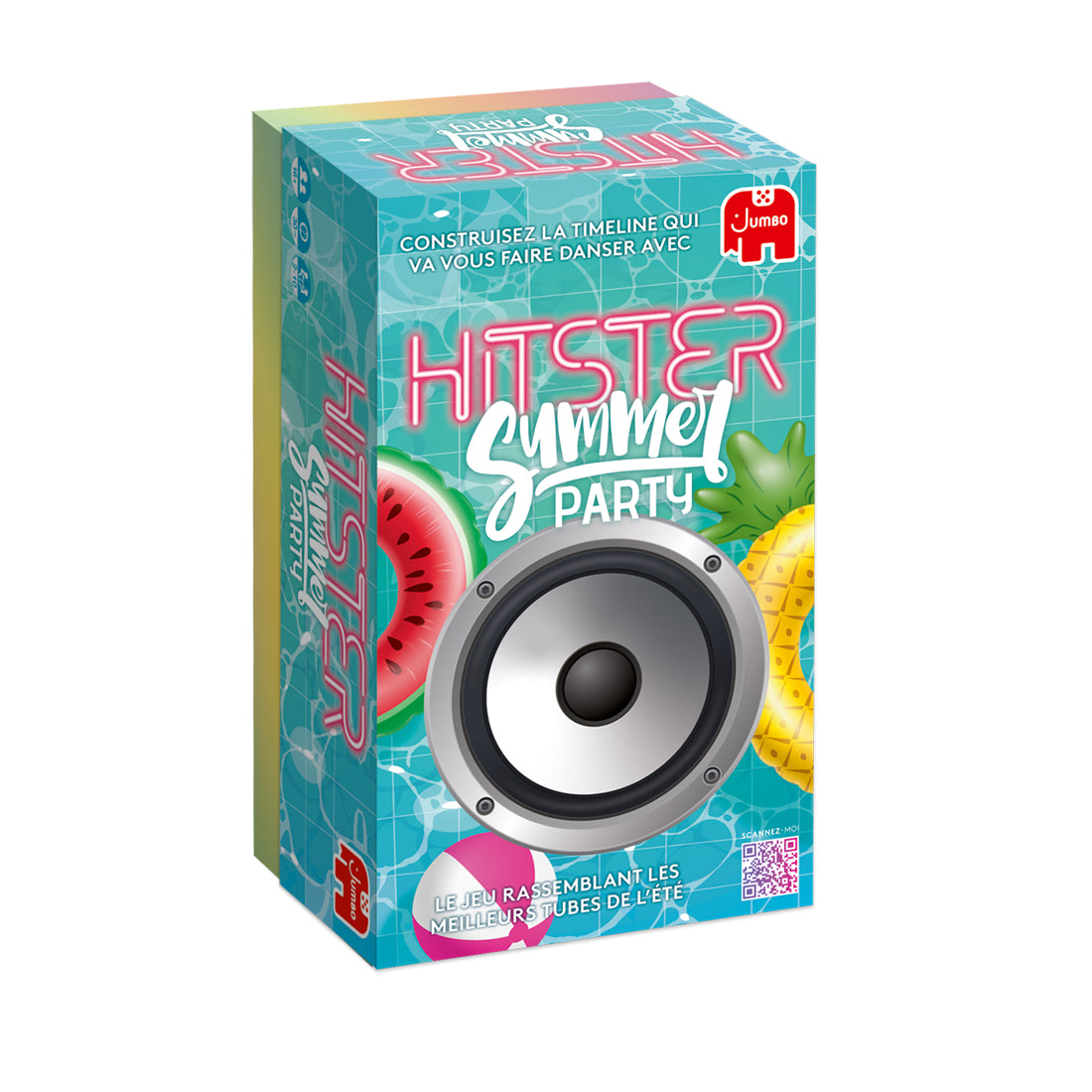 Hitster Summer - Jeu de société - DUJARDIN - a partir de 16 ans - Ambiance - 2 joueurs ou plus