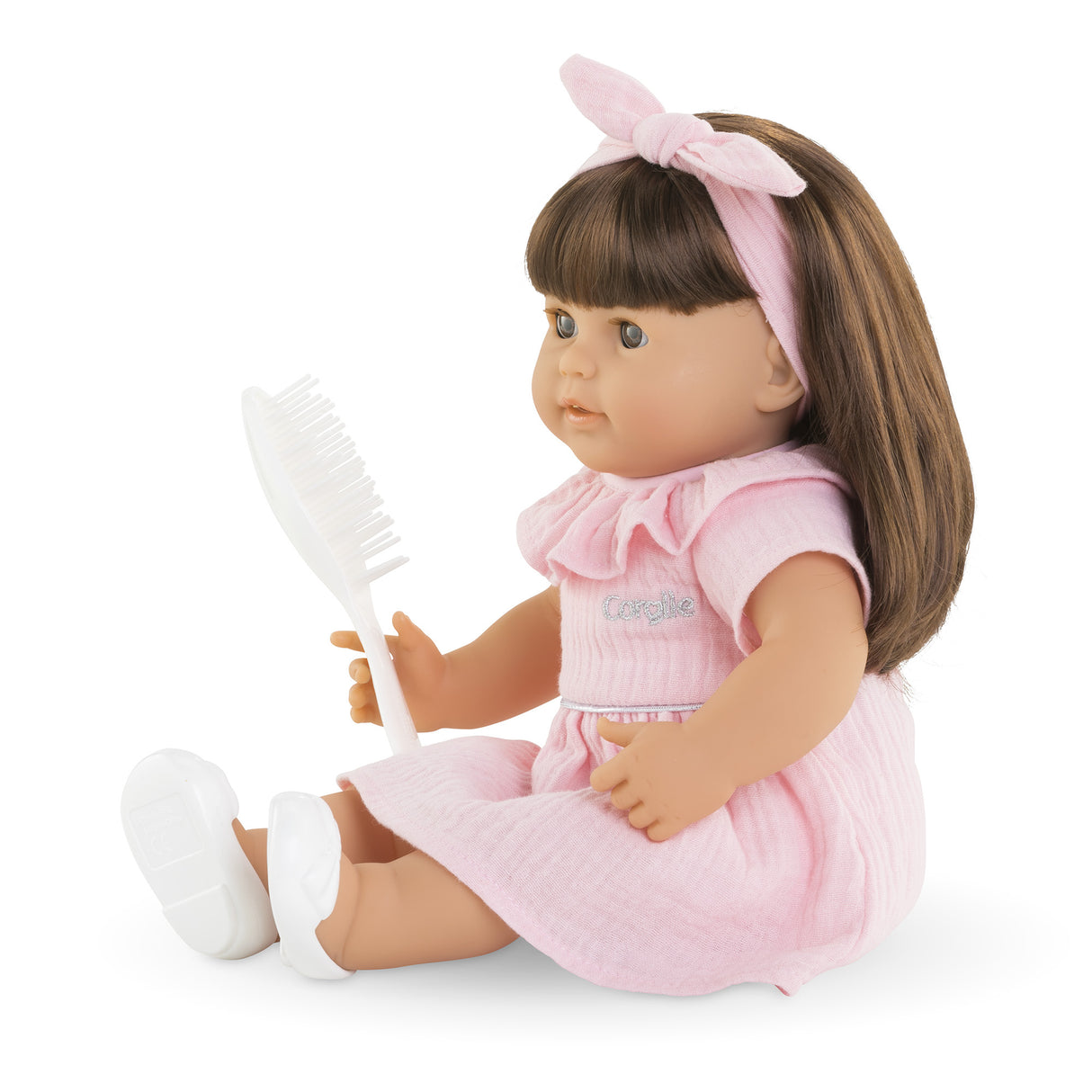 Poupon COROLLE - Julie - 36 cm - Cheveux faciles a coiffer - Senteur vanille