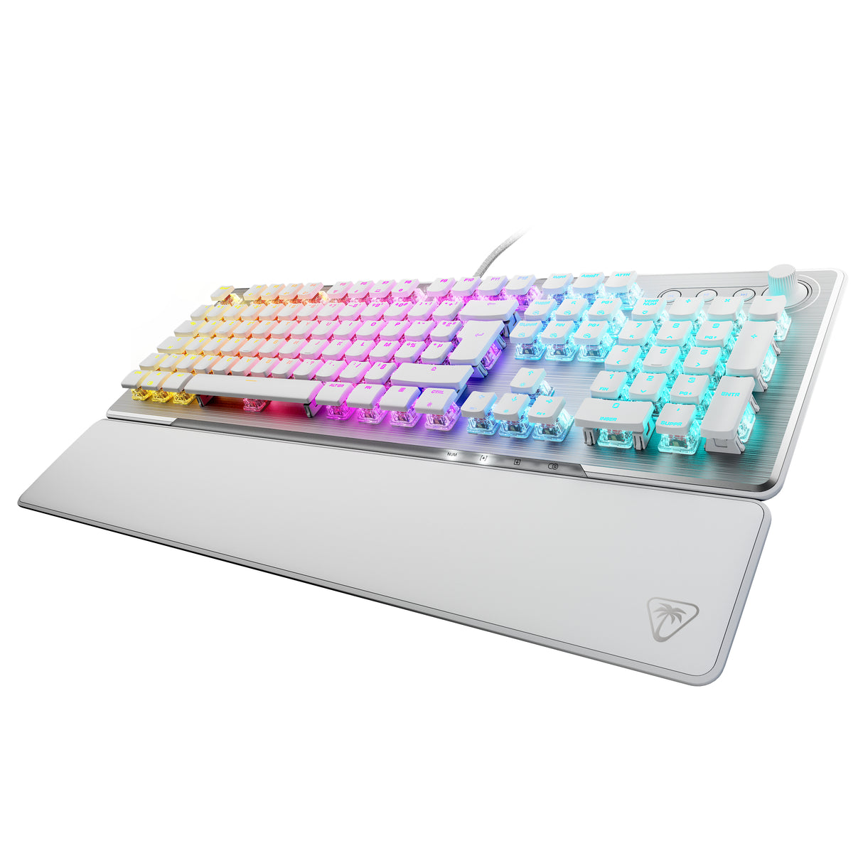 Clavier gaming PC mécanique - TURTLE BEACH - TBK-1002-12-FR - Vulcan II - Blanc