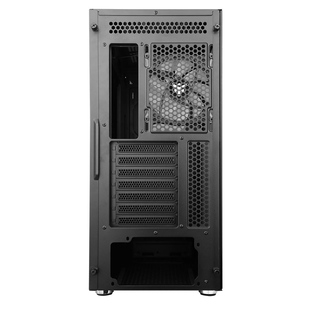 Boitier Moyen Tour ATX iTek Vertibra V210 RGB avec panneau vitré (Noir)