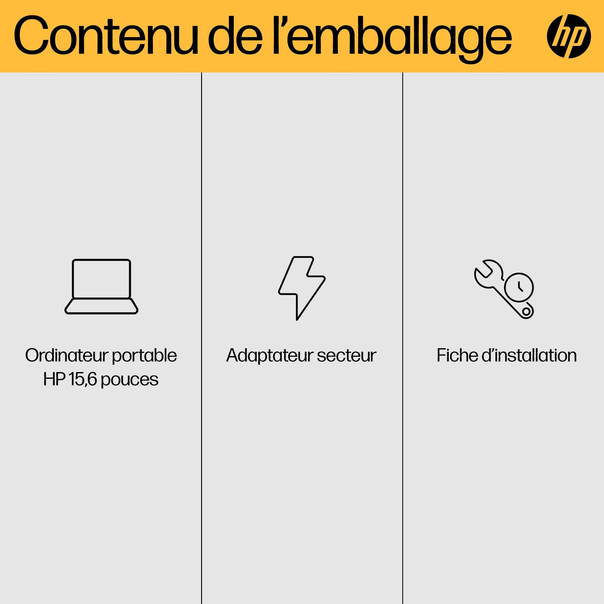 Ordinateur portable HP 15-fc0151nf (15,6")