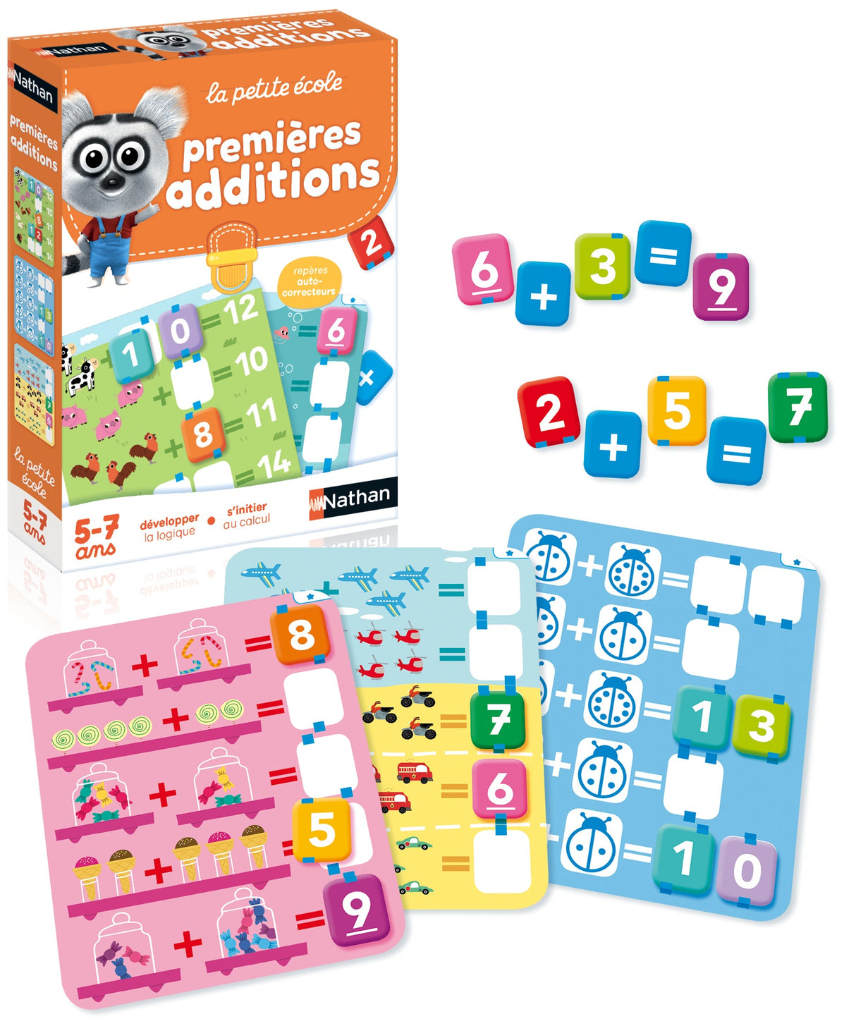 Jeu �ducatif Nathan - Les Premi�res Additions