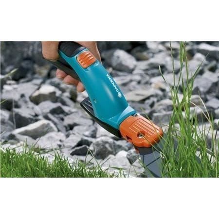 GARDENA Cisailles a gazon orientable Comfort Lames ondulées 360° Patin de guidage Revetement antiadhérence
