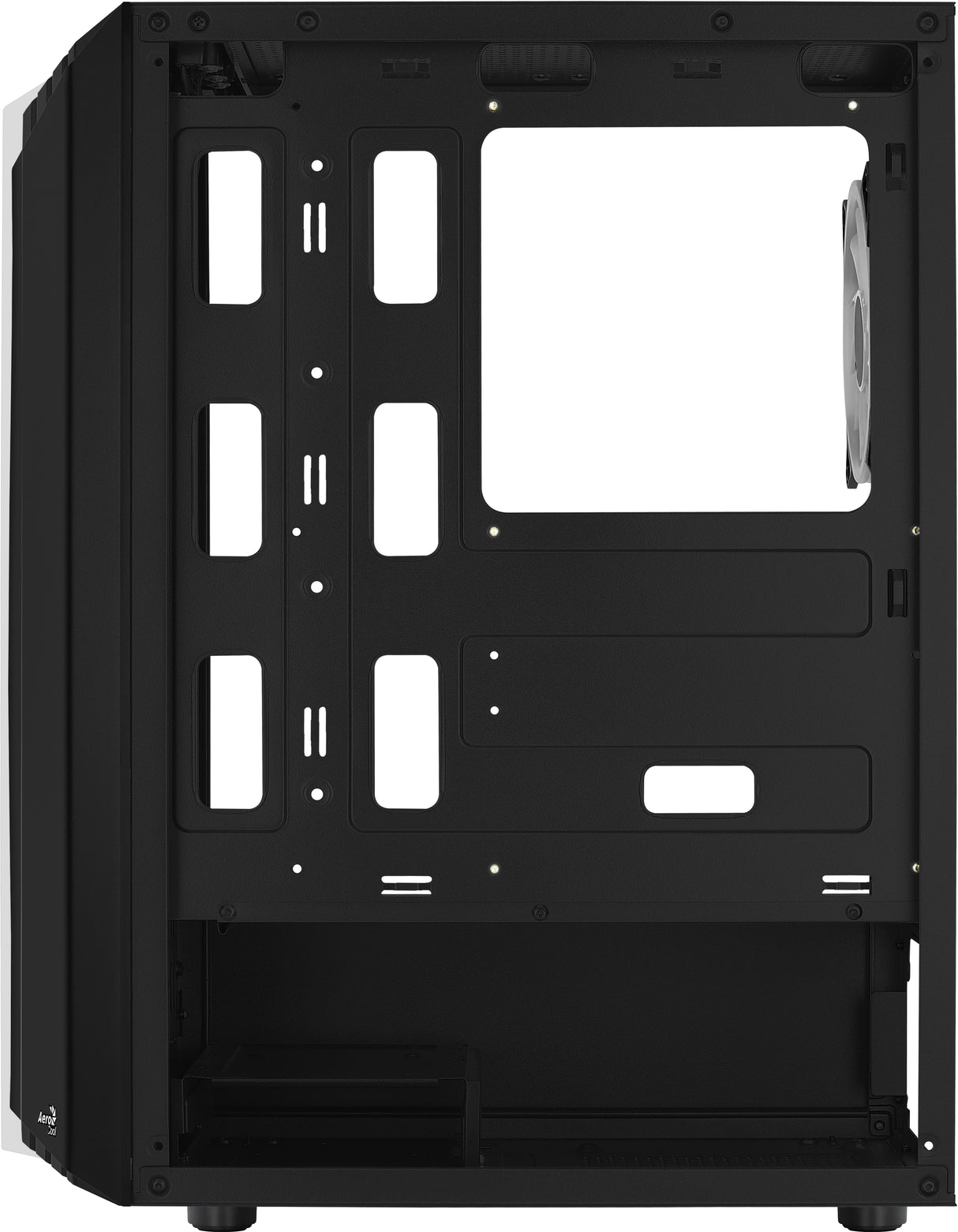 Boitier Moyen Tour ATX AeroCool Bionic-G avec panneau vitré (Noir)