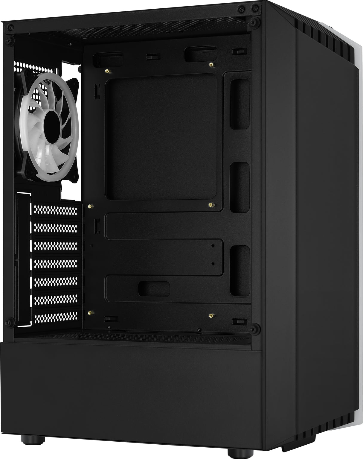 Boitier Moyen Tour ATX AeroCool Bionic-G avec panneau vitré (Noir)