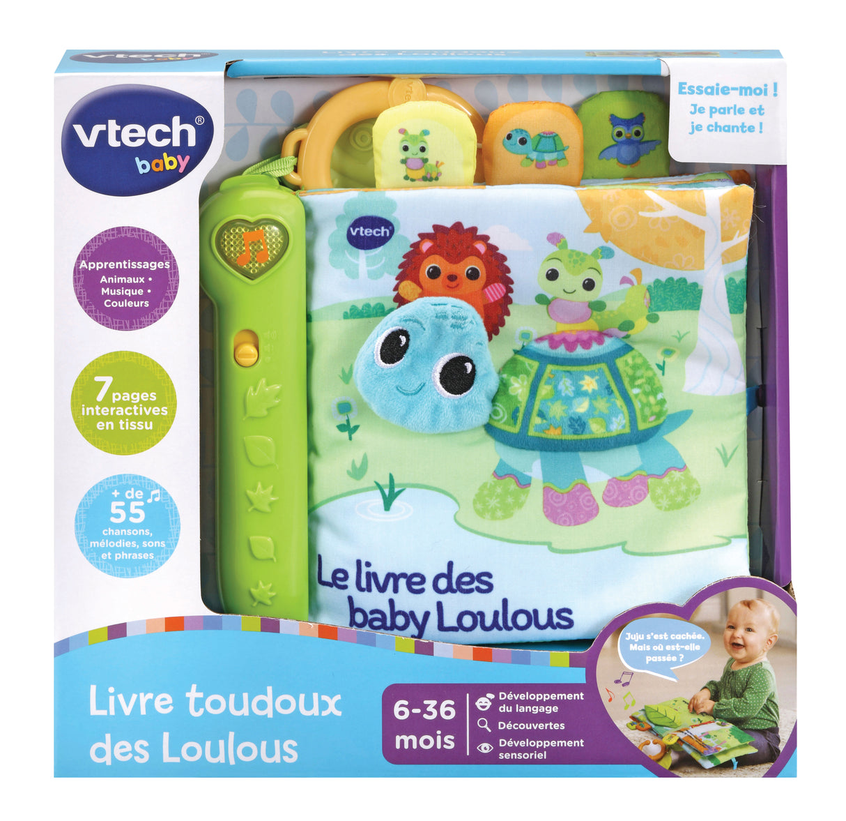 VTECH BABY - Livre Interactif Toudoux des Loulous