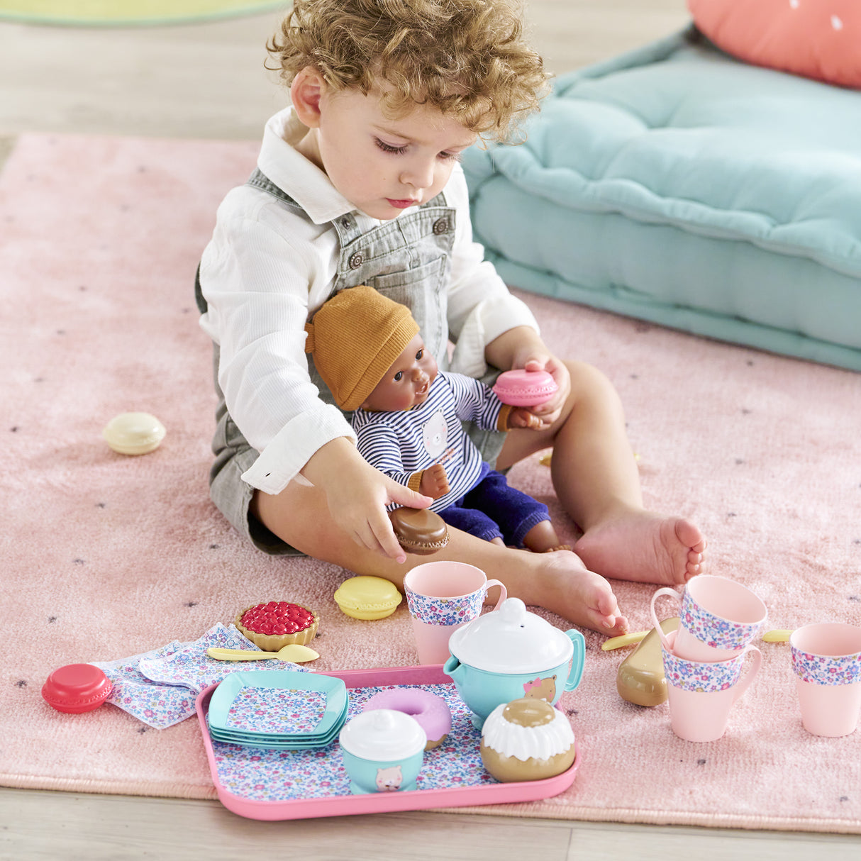 Accessoires poupons - COROLLE - Ma Dinette Thé et Goűter - 30 accessoires - des 18 mois