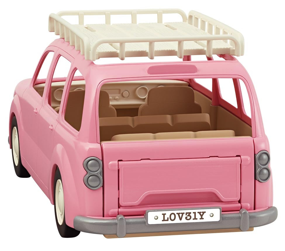Le monospace rose et set de pique-nique - Sylvanian Families - 5535
