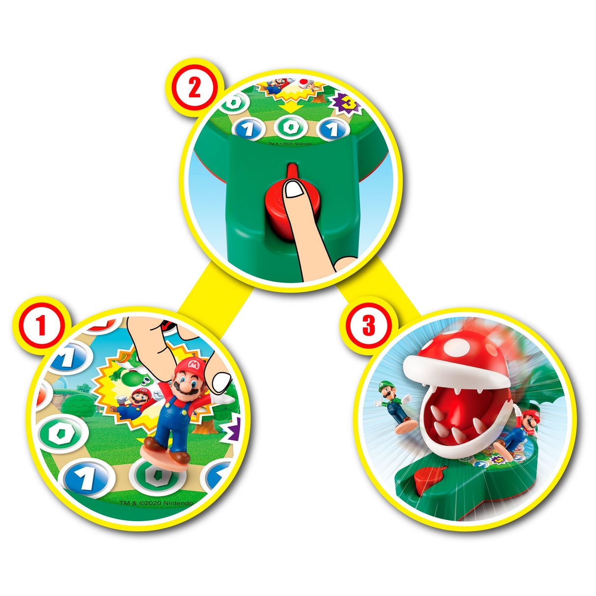 Super Mario Piranha Plant Escape! - EPOCH Games - 7357