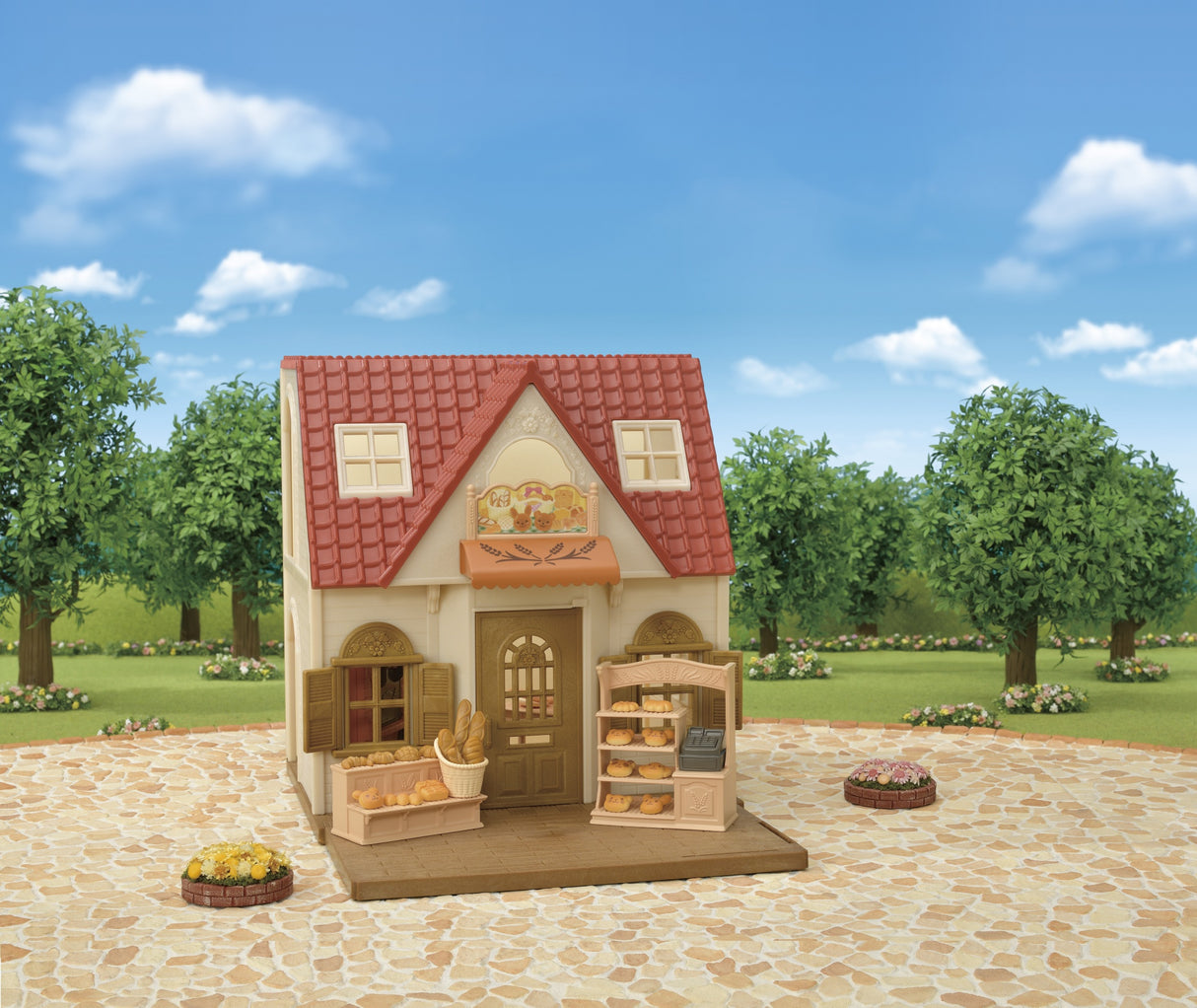 Le coffret boulangerie pour Cosy Cottage - Sylvanian Families - 5536